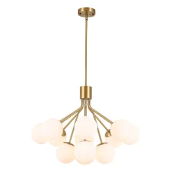 Bouquet Tiered Sputnik Pendant Frosted Glass Bubble Chandelier