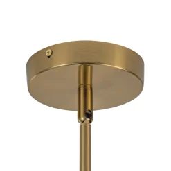 Contemporary Cluster Seeded Glass Globe Bubble Chandelier