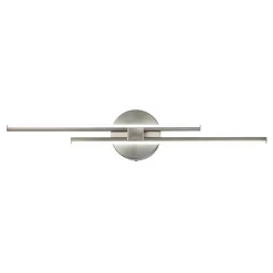 Contemporary Dimmable Linear LED Semi Flush Mount Light