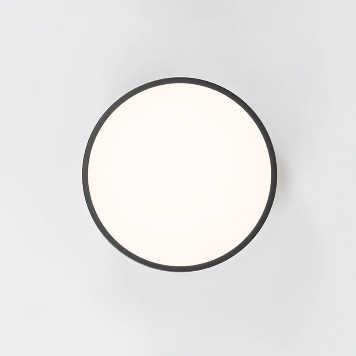 Contemporary Wood Round Dimmable LED Ceiling Light