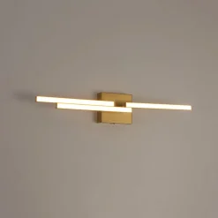 Designer 3-Light Tetris Linear Dimmable LED Vanity Wall Sconce