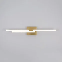 Designer 3-Light Tetris Linear Dimmable LED Vanity Wall Sconce