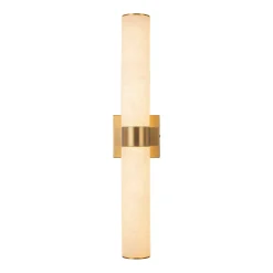 Dimmable LED Marble Tube Linear Bathroom Wall Sconce