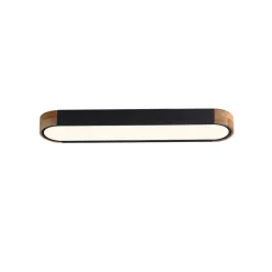 Dimmable Minimalist Long Oval Flush Mount LED Light