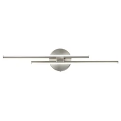 Dimmable Modern 2-Light Linear LED Wall Sconce Vanity Light