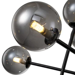 Glam 13-Light Sputnik Glass Globe Bubble Chandelier