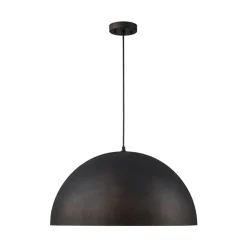 Industrial Oversized Large Metal Dome Pendant Light