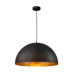 Industrial Oversized Large Metal Dome Pendant Light