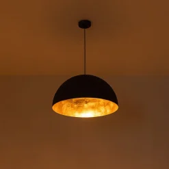 Industrial Oversized Large Metal Dome Pendant Light