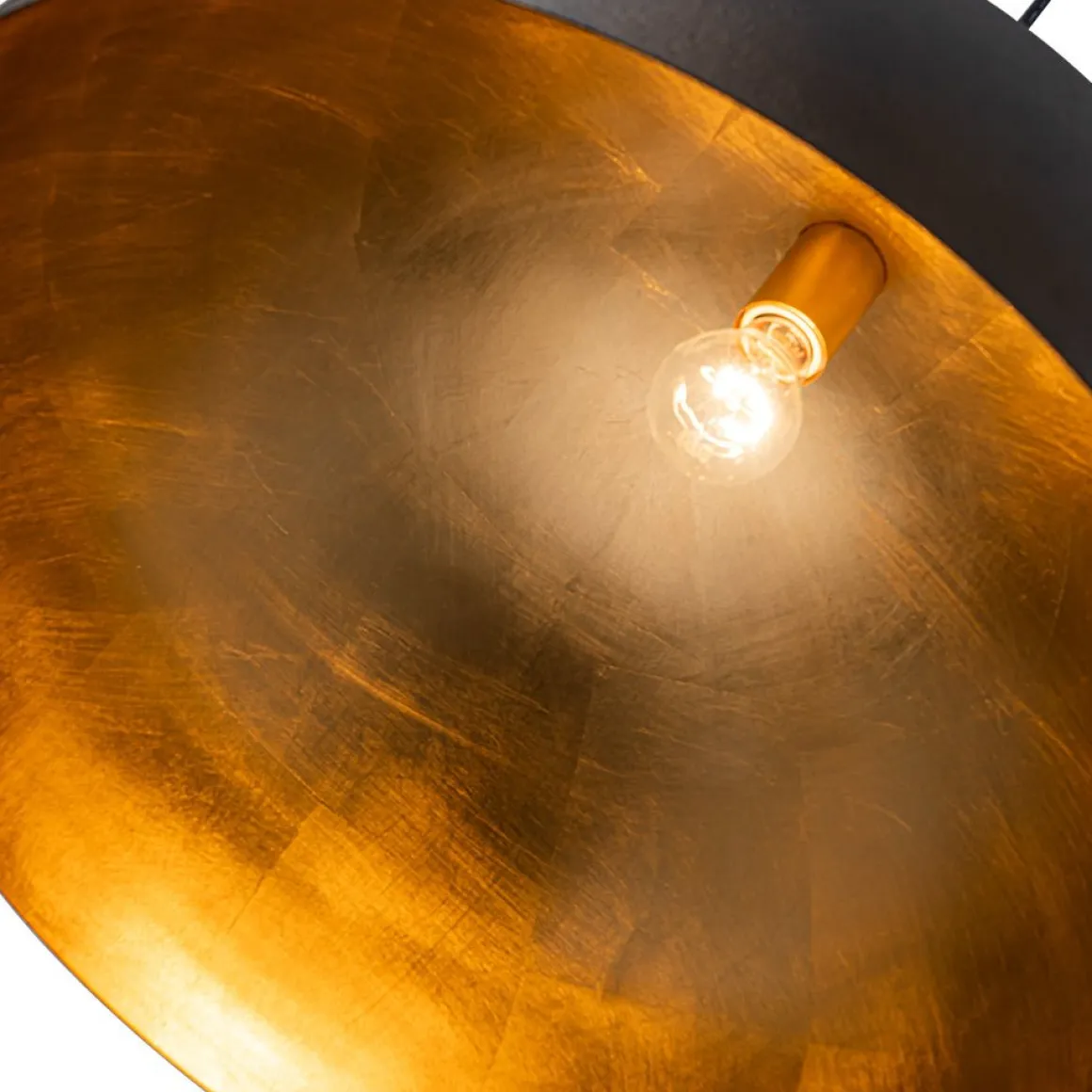 Industrial Oversized Large Metal Dome Pendant Light