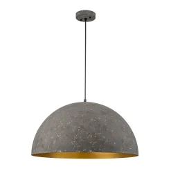 Industrial Oversized Large Metal Dome Pendant Light