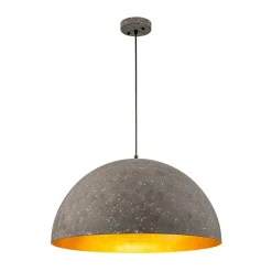 Industrial Oversized Large Metal Dome Pendant Light