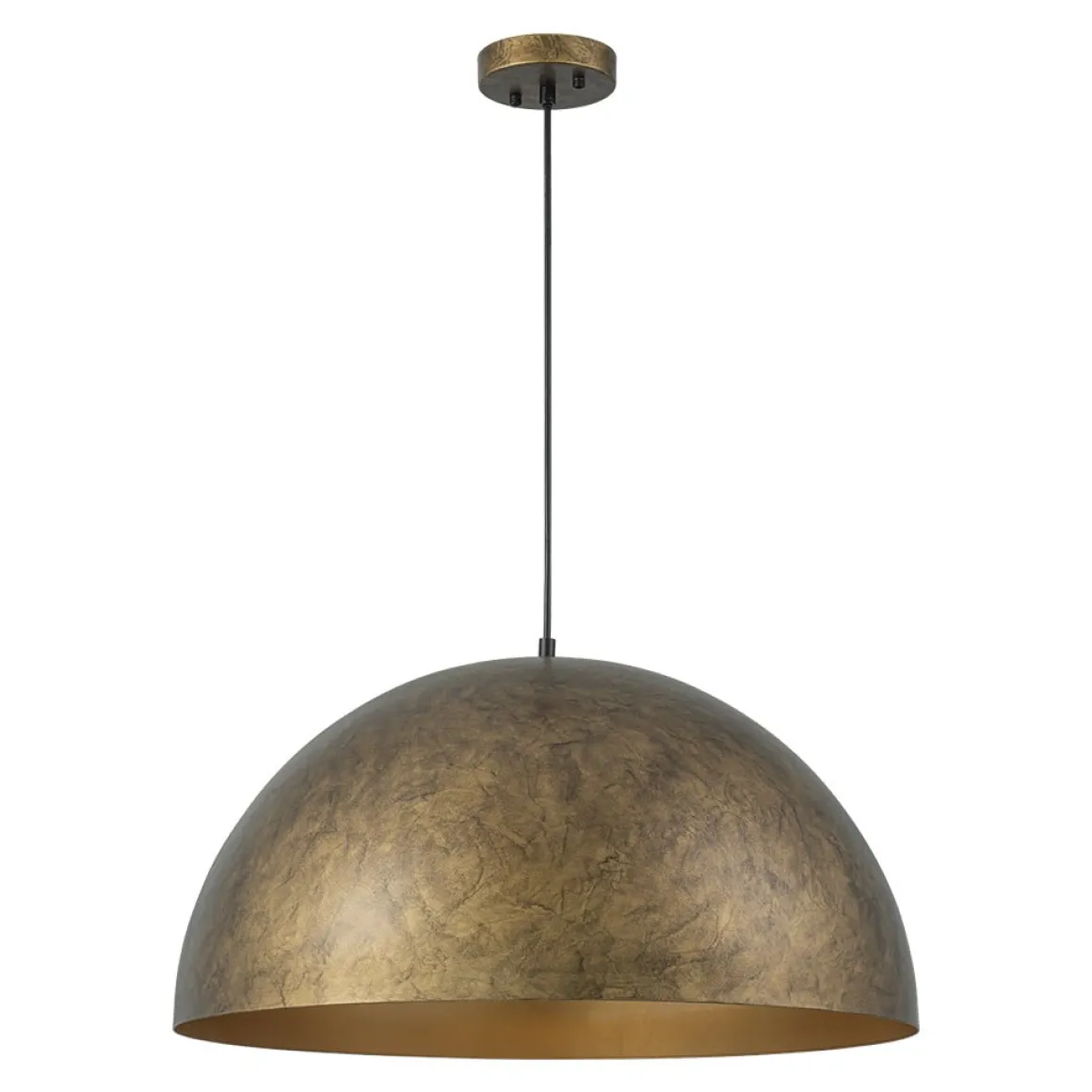 Industrial Oversized Large Metal Dome Pendant Light