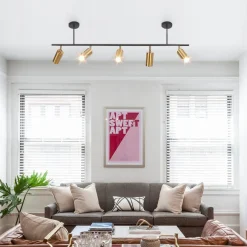 Kitchen Island Linear Pendant Track Lighting