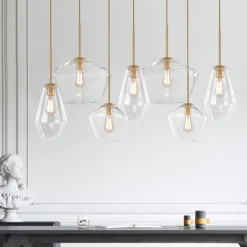 7-light Cluster Kitchen Island Pendant Lighting