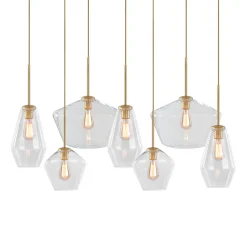 7-light Cluster Kitchen Island Pendant Lighting