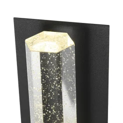 Linear Clear bubble Crystal Tube Dimmable LED Wall Lamp