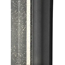 Linear Clear bubble Crystal Tube Dimmable LED Wall Lamp
