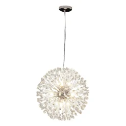Luxury Bloom Dandelion Crystal Firework Chandelier