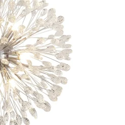 Luxury Bloom Dandelion Crystal Firework Chandelier