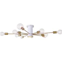 Mid-Century Flush Mount Sputnik Ceiling Light