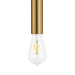 Minimalist 2-Light Linear Tube Vanity Wall Sconce