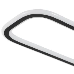 Minimalist Linear Rectangular Ring Dimmable LED Ceiling Light