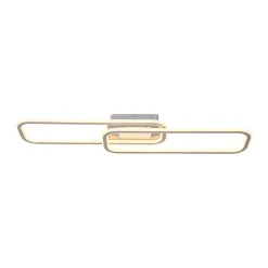 Minimalist Linear Rectangular Ring Dimmable LED Ceiling Light