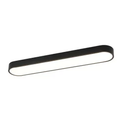Minimalist Long Oval Dimmable LED Flush Mount Ceiling Light