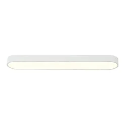 Minimalist Long Oval Dimmable LED Flush Mount Ceiling Light