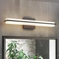 Minimalist Rectangle Dimmable LED Vanity Wall Light