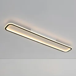 Minimalist Streamlined Rectangular Warm LED Ceiling Light