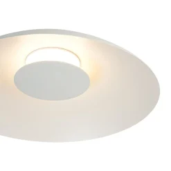 Minimalist Wide Flat Dome Dimmable LED Ceiling Light