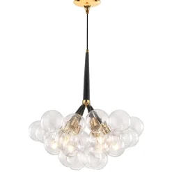 Modern Cluster Glass Bubble Chandelier