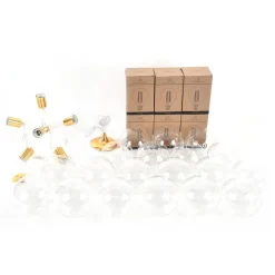 Modern Cluster Glass Bubble Chandelier