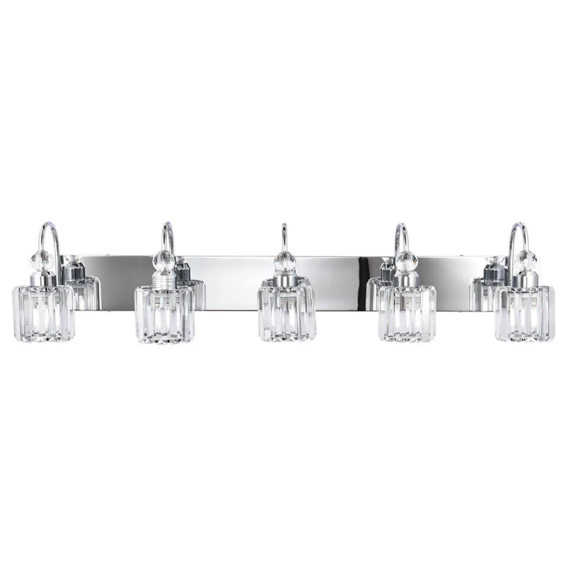 Modern Crystal Vanity Wall Sconce