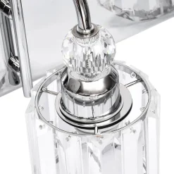 Modern Crystal Vanity Wall Sconce