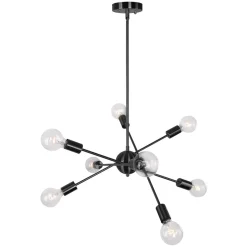 Modern Globe Linear Sputnik Chandelier