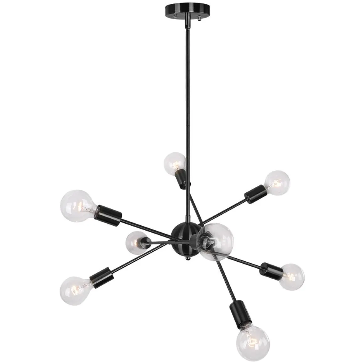 Modern Globe Linear Sputnik Chandelier