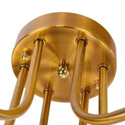 Modern Industrial Semi Flush Sputnik Light