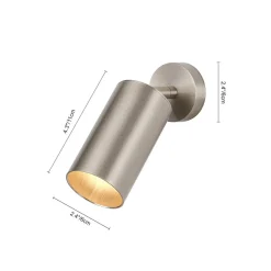 Modern 1-Light GU10 Adjustable Ceiling Spot Light Track Light