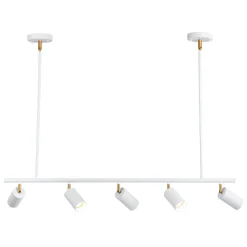 Modern 5-light Island Linear Track Light