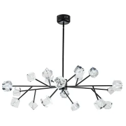 Modern Mid-century Glam Branch Crystal Sputnik Chandelier