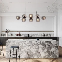 Modern Mid-Century Globe Kitchen Island Pendant Light