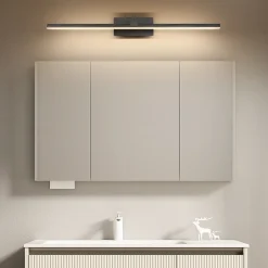Modern Minimalist LED Linear Bathroom Vanity Light Warm White Wall Sconce