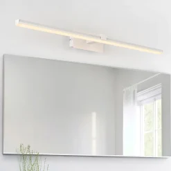 Modern Minimalist LED Linear Bathroom Vanity Light Warm White Wall Sconce