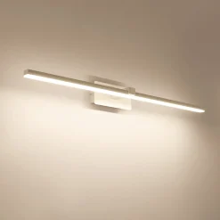 Modern Minimalist LED Linear Bathroom Vanity Light Warm White Wall Sconce