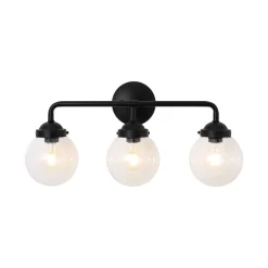 Modern Shine Opal Glass Globe Bathroom Vanity Wall Light