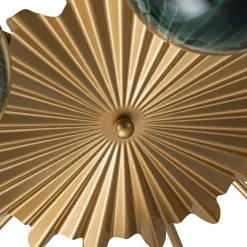 (OpenBox) Bloom 12-Light Blue Glass Bubble Semi Flush Chandelier