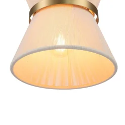 (OpenBox) Boho 2-Tier Woven Thread Tapered Drum Pendant Light
